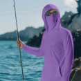 thumbnail image 7 of HAJWOH Sun Protection Shirts for Men with Mask UPF 50+ Fishing Blouses Long Sleeve UV Rash Guard Hiking Lightweight Hoodies, 7 of 7