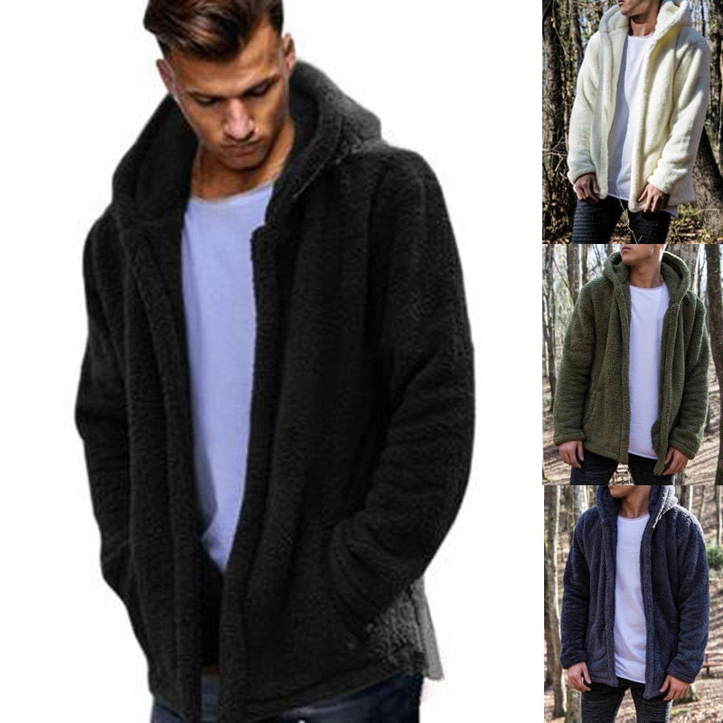 men teddy coat