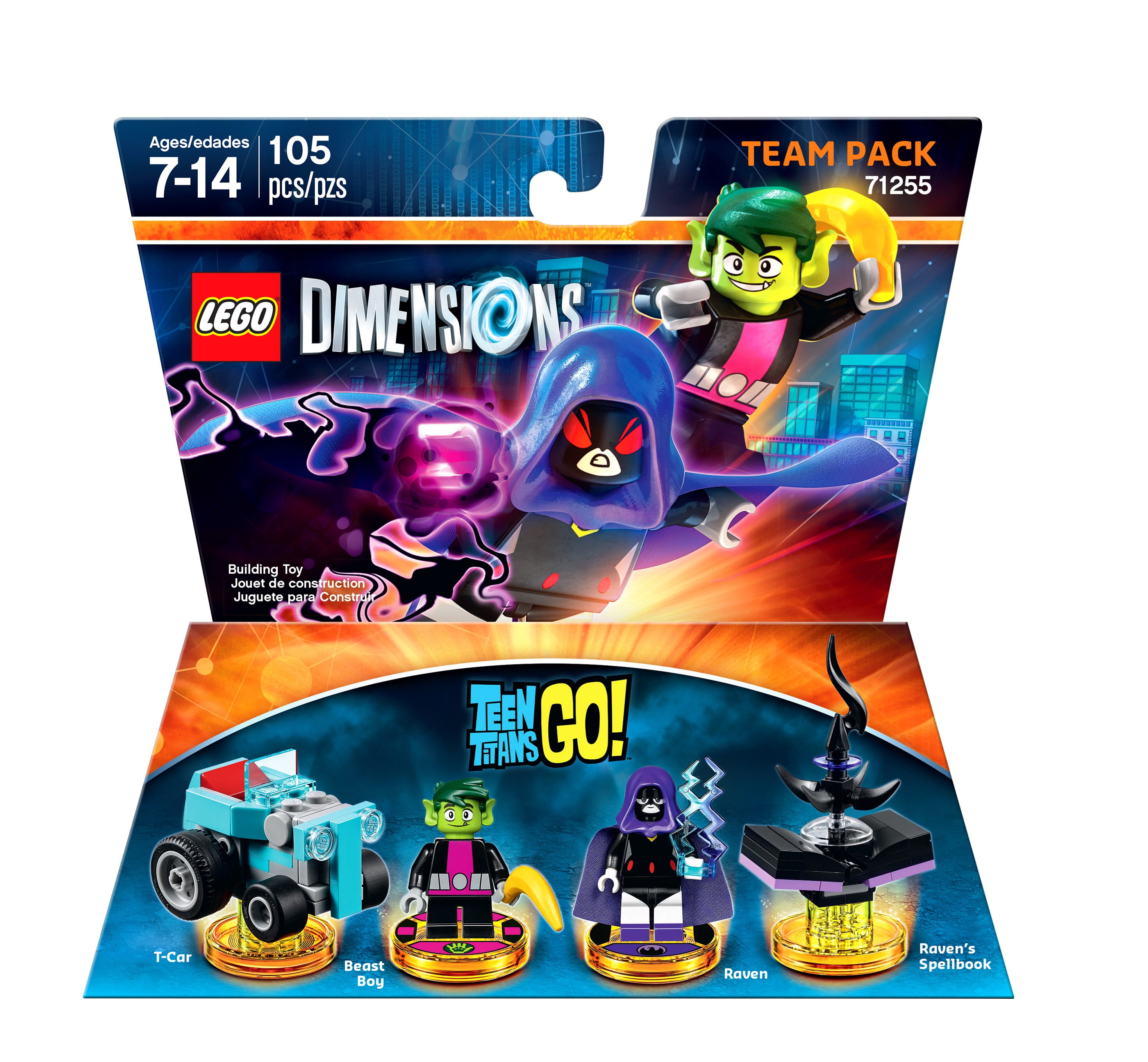 Lego Dimensions Team Pack 71255 Teen Titans Go! Raven Beast Boy New 