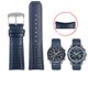thumbnail image 3 of Correa de reloj de cuero genuino de 22 y 23 mm NUEVA para Citizen Blue Angel Generation AT8020-54L/JY8078 Segunda generación Air Eagle Cowhide, 3 of 5