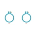 thumbnail image 3 of ZheElen Plastic Cross Stitch Machine Embroidery Hoops Ring Sewing Needle craft Tools Random Color 7 Inches 2Set, 3 of 5
