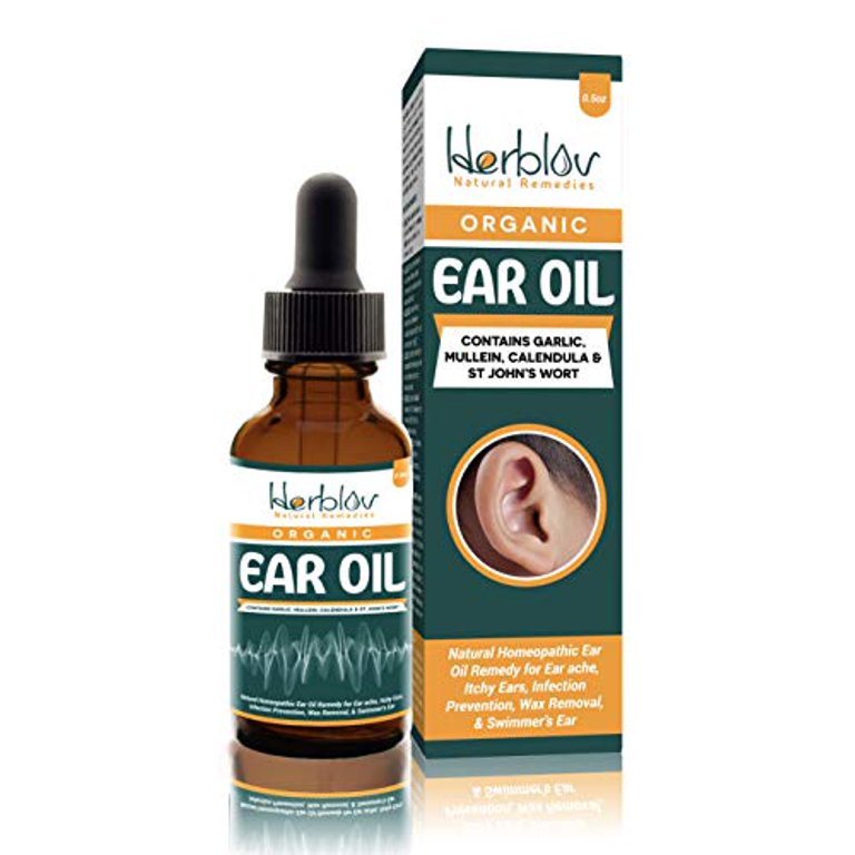 Organic Ear Oil For Ear Infections Natural Eardrops For, 60 OFF