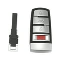 thumbnail image 1 of Carcasa de llave inteligente de repuesto de 4 botones, carcasa de llave remota de entrada sin llave para VW Passat 2006-2010 HLO3C0959752N sin Chip, 1 of 7