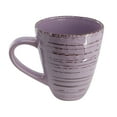 thumbnail image 5 of Elama Malibu Mica 16-Piece Stoneware Dinnerware Set in Purple, 5 of 9