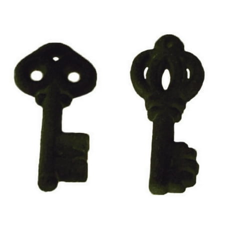 Key Molded Sugar Cake/Cupcake Decorations - 12 ct