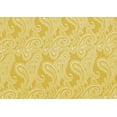thumbnail image 4 of BEST TUXEDO Men's Formal, Prom, Wedding, Homecoming, Tuxedo Vest, Tie & Hankie Set in Gold Paisley - 6XL, 4 of 4