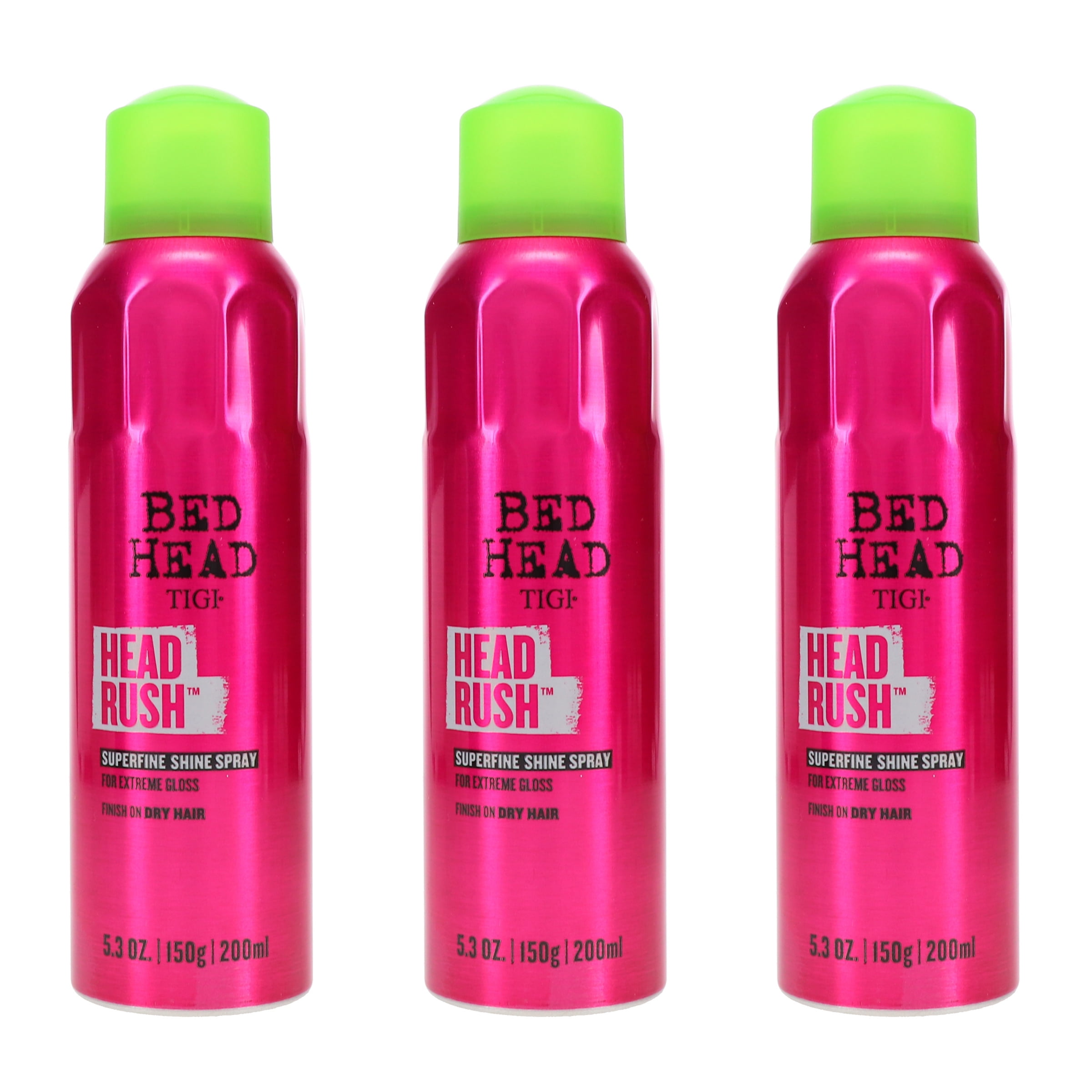 Tigi Bed Head Headrush 5.3 Oz, Shine Spray With Superfine