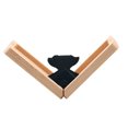 thumbnail image 1 of ziyahi Wood Jewelry Box Gift Holder Storage Ring Case Romantic Wedding Rings Bearer Jewellery Proposal Engagement Party Type 1 Type 3, 1 of 6