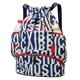 thumbnail image 2 of Mochila De Baloncesto Mochila de baloncesto con cordón de gran capacidad con compartimento para zapatos Estilo de letra, 2 of 9