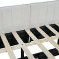 thumbnail image 7 of Royard Oaktree Full Size Upholstered Daybed, Linen Corner Sofa Bed Frame with Twin Size Trundle, 7 of 7