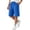 Blue, variant on FAIWAD Boys Girls Athletic Shorts Summer Casual Elastic Waist Running Shorts Kids Workout Sweat Shorts with Pockets