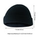 thumbnail image 4 of Qarigey Gorro de lana de tendencia, buena elasticidad, gorras clásicas de pescador sin borde, tocados crimpables a prueba de viento para montañismo, Sombreros Negro Qarigey AP009365-02B, 4 of 6