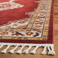thumbnail image 4 of Safavieh Farmhouse Arline Southwestern Area Rug, Creme/Red, 8' x 10', 4 of 11