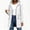 White, variant on Women's Rain Jackets Long Sleeve Zip up Hooded Drawstring Waisted Fall Lightweight Casual Outdoor Windbreaker Jacket with Pockets(Medium,White)