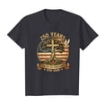 thumbnail image 6 of 250th Anniversary USA Shirts Kids United States 250th Anniversary Girls Boys T-Shirt America Flag Freedom Grace Graphic Tops 1-13 Years, 6 of 6