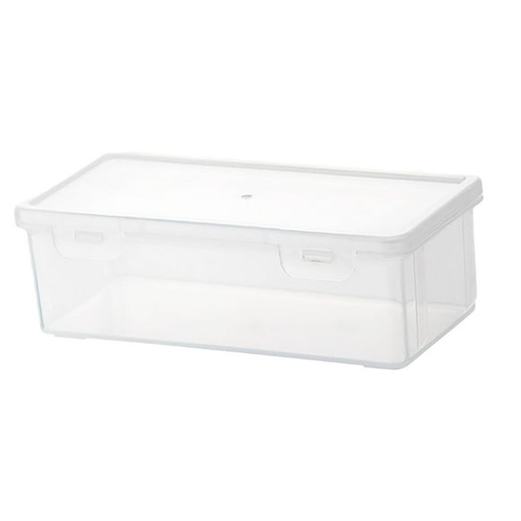 Picture Storage Box Container Craft Keeper Dustproof Portable Transparent Keeper 660ml
