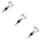 thumbnail image 1 of Naiovety Elegante tapón de vino en forma de corazón Vino tinto Colección de champán Tapón de botella de vino Type1 NO1, 1 of 6