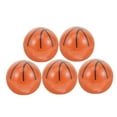 thumbnail image 4 of Raindrops 5Pcs Orange Basketball Shaped Valve Caps Decorative Car Tire Stem Caps Universal Fit, 4 of 8