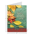 thumbnail image 6 of Current Autumn Glory Thanksgiving Cards - Fall Leaves, Themed Holiday Card Variety Value Pack, Set of 8 Large 5 x 7-Inch Cards, Assortment of 4 Unique Designs, Envelopes Included, 6 of 7