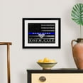thumbnail image 7 of Houston Police Officer Thin blue Line Flag Gift Art, 7 of 7