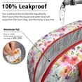 thumbnail image 5 of Lunch Bag Lunch Box for Women Reusable Insulated Lunch Cooler Bags,Large Capacity for Work Travel Picnic,Water-Resistant Pioneer Colorful Floral Lunch Tote Bag Gifts for Woman Mom Red, 5 of 6