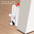thumbnail image 3 of Portable Alarm Door Stopper Home Apartment Hotel Travel Security Door Lock Women Personal Anti Theft Door Lockdown Security Device, 3 of 8