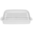 thumbnail image 3 of Caja de almacenamiento de mantequilla, contenedor de queso con soporte curvo grande para mantequilla, probado y confiable, 3 of 8