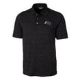 thumbnail image 2 of Men's Cutter & Buck Black Stephen F Austin Lumberjacks Advantage Space Dye Tri-Blend Polo, 2 of 3
