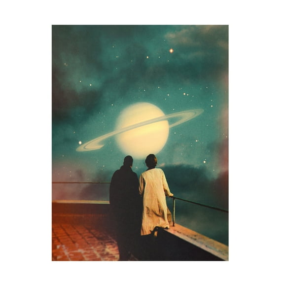 Trademark Fine Art Taudalpoi Together Through Storms Canvas Wall Art