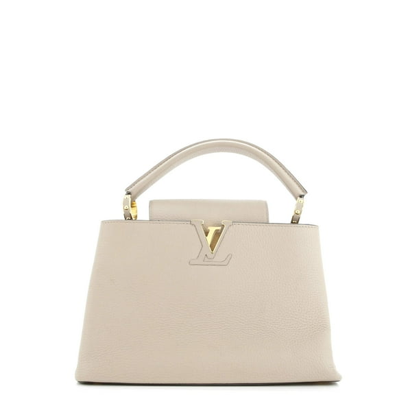 Pre-Owned Louis Vuitton Capucines Bag Leather PM By Rebag