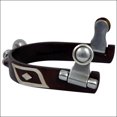 thumbnail image 1 of LARGE CLASSIC EQUINE HORSE TACK DIAMOND DESIGN SPUR CHUBBY ROWEL, 1 of 6