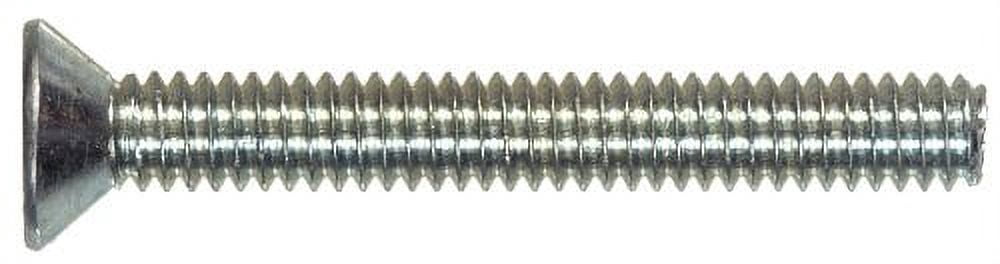 Hillman 101143 0.25-20 x 2 in. Phillips Flat Head Zinc Plated Steel Machine Screw