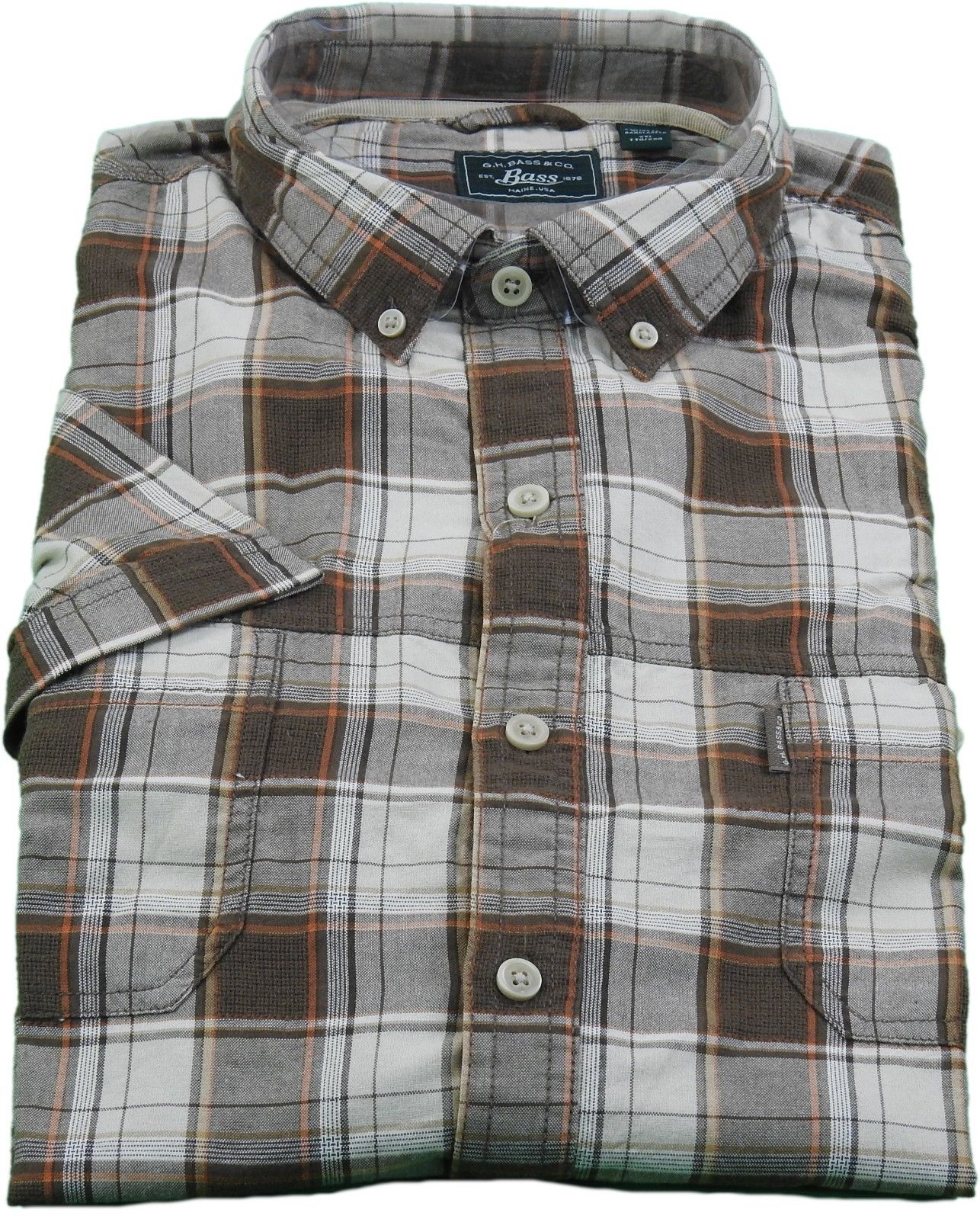 Short Sleeve Button Collar Shirt 
