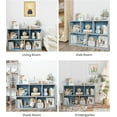 thumbnail image 7 of Montessori Toy Storage Shelf, Kids Toy and Book Storage Organizer with Cube Shelves for Kids Room Playroom Livingroom, White, 7 of 7