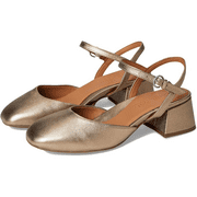 Gentle Souls by Kenneth Cole GRAVEL LEATHER Women's Lucinda Pumps, US 10M