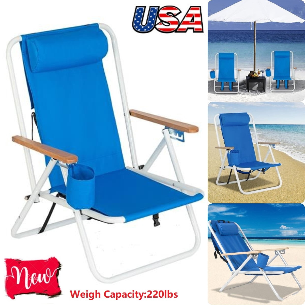 [New Item] Goorabbit Portable Beach Chairs Clearance, Folding Reclining