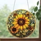 thumbnail image 5 of LADIGASU Girasol Estilo Cadena de Hierro Decoración de Vacaciones Ventana Pantalla Porche Decoración Colgante Regalo Decoración Liquidación Cadena de Girasoles Rústicos*1, 5 of 5