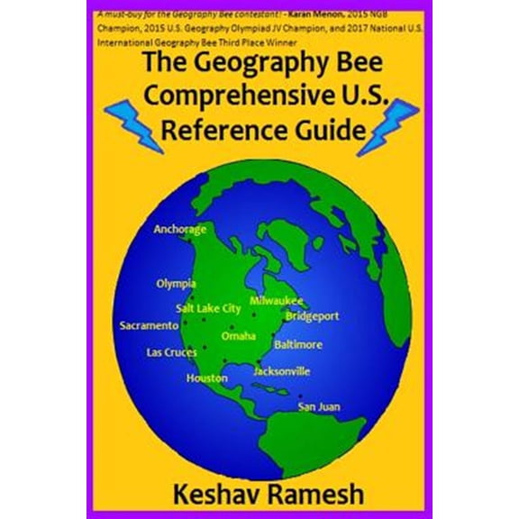Pre-Owned Geography Bee Comprehensive U.s. Reference Guide