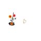 thumbnail image 5 of Soporte Para Pañuelos De Papel Con Forma De Girasol De Resina Radiante, Escultura Artística De Pareja, Adorno Para El Hogar, Escritorio, Armario, Decoración De Aniversario, Regalo, 5 of 8