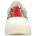 thumbnail image 2 of INC Womens Brown Snake Print Comfort Bubblez Round Toe Lace-Up Athletic Training Shoes 9 M, 2 of 3