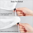 thumbnail image 3 of 8 Pack Nylon Vacuum Pool Cleaner Fine Mesh Bag 11.81 x 9.05 Inch Replacement Net Bags Pull-N-Lock Cord Swimming Pool Cleaner Bag for Pool Leaf Pool Spa Jet Vacuum Pool Cleaner, 3 of 6
