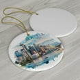 thumbnail image 3 of Seattle Christmas Ornament, Seattle Ornament, Christmas Ornaments, Seattle Custom Ornament, Personized Christmas Ornaments, Seattle Bauble JP0jel (Seattle Christmas), 3 of 4