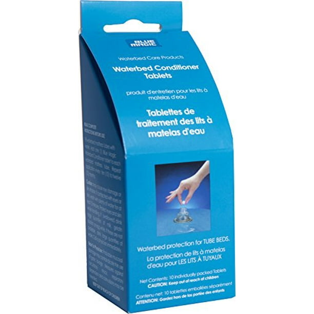 Blue Magic Waterbed Conditioner Tablets 10 Pack Walmart Com Walmart Com