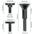 thumbnail image 5 of Durable Carbon Steel Cut-Off Wheel Arbor with Two Thread Heads for Die Grinders, Versatile Application, Rust-Resistant Finish, 5 of 8
