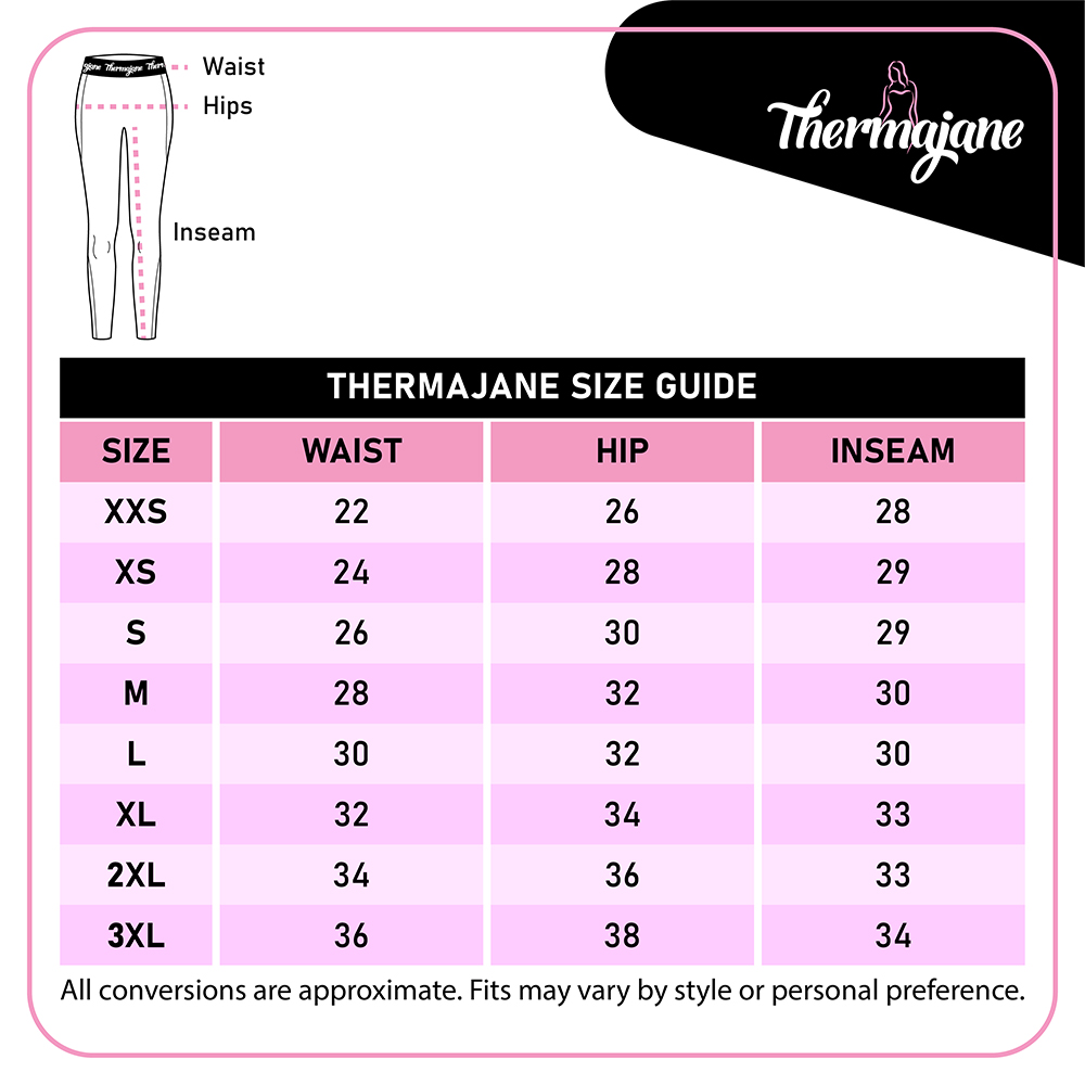 Thermajane Women Compression Pants - Athletic Tights- Leggings for Yoga, Running, Workout and Sports (Large, Navy) - image 5 of 5