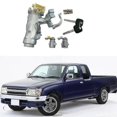 thumbnail image 2 of Ignition Lock Core Ignition Switch Steering Barrel Lock + Door Lock with 2 Keys set For Toyota Hilux 1997-2005, 2 of 5