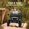 thumbnail image 5 of Track Seven 24V Ride on Truck, Electric Car for Boys Girls, Ride on Car with Remote Control, Music, Bluetooth, Lights, Spring Suspension, Black, 5 of 10