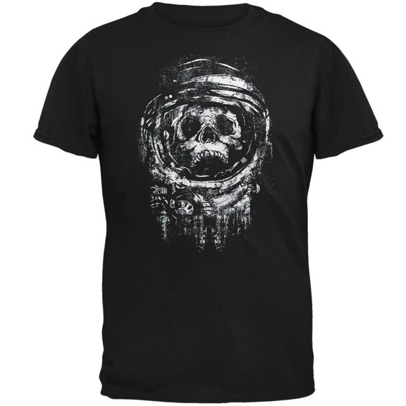 Dead Space Astronaut Skull Mens T Shirt Black X-LG