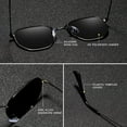 thumbnail image 3 of KINGSEVEN Alloy Frame Women's Fashionable Sunglasses Polarized Sunglasses, 3 of 5