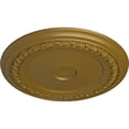 thumbnail image 3 of 31 1/8"OD x 1 1/2"P Carlsbad Ceiling Medallion Gold Finished, 3 of 6